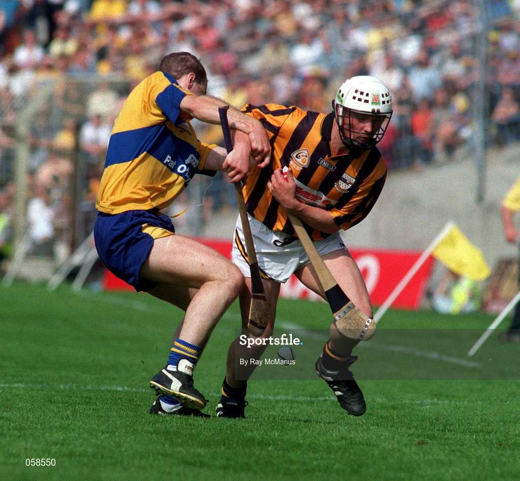 10 August 1997; PJ Delaney of Kilkenny during the Guinness All-Ireland Senior Hurling Championship Semi-Final match between Clare and Kilkenny at Croke Park in Dublin. Photo by Ray McManus/Sportsfile