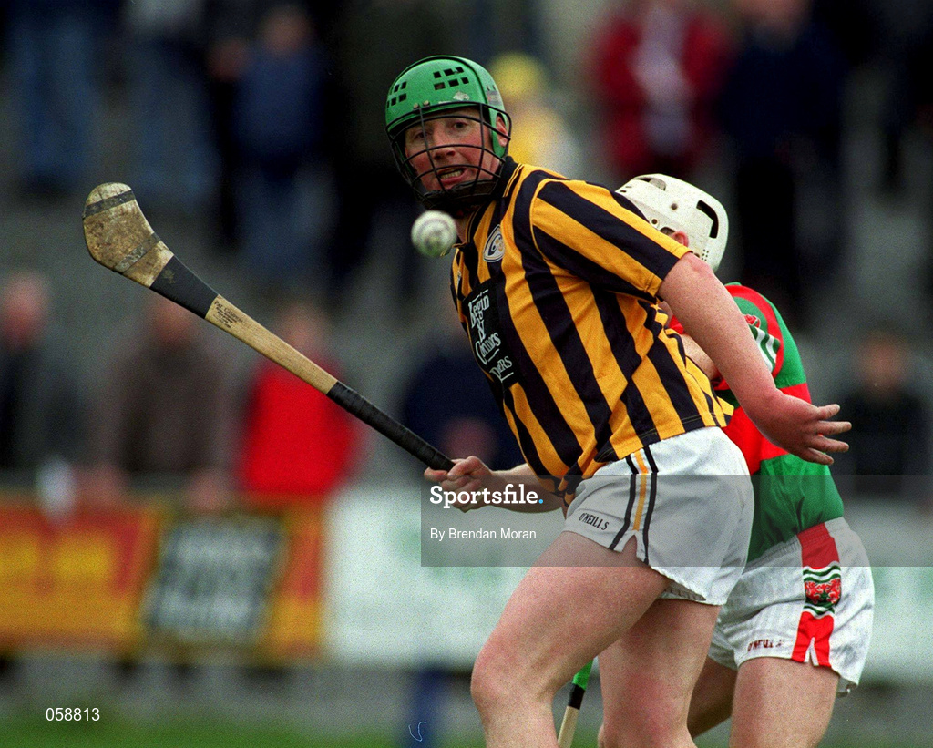 25 March 2001; Ger Connors of Seir Kieran during the Offaly County Senior Hurling Championship Final match between Birr and Seir Kieran at St Brendan's Park in Birr, Offaly. Photo by Brendan Moran/Sportsfile