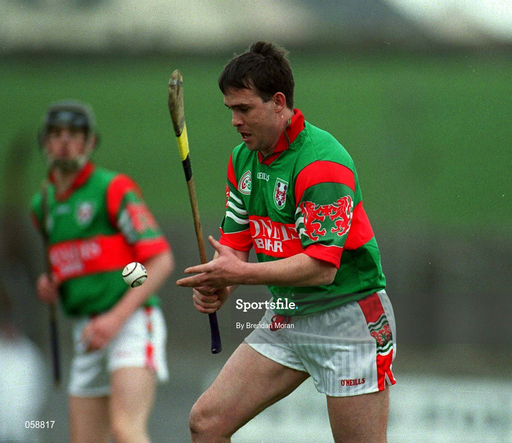 25 March 2001; Johnny Pilkington of Birr during the Offaly County Senior Hurling Championship Final match between Birr and Seir Kieran at St Brendan's Park in Birr, Offaly. Photo by Brendan Moran/Sportsfile