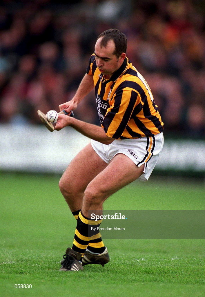 25 March 2001; Johnny Dooley of Seir Kieran during the Offaly County Senior Hurling Championship Final match between Birr and Seir Kieran at St Brendan's Park in Birr, Offaly. Photo by Brendan Moran/Sportsfile