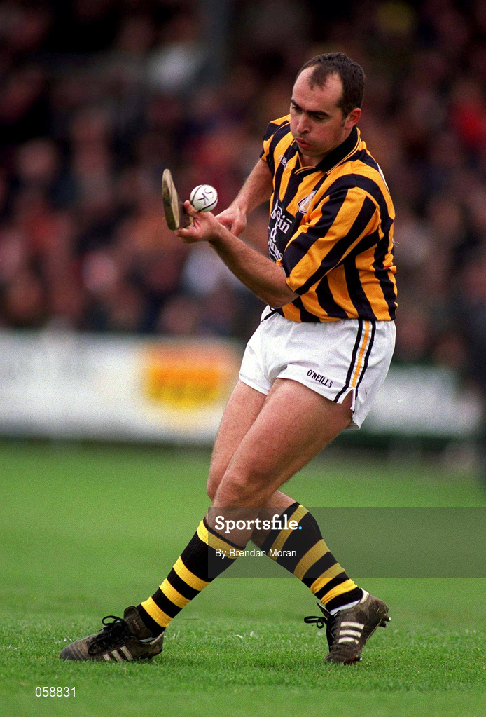 25 March 2001; Johnny Dooley of Seir Kieran during the Offaly County Senior Hurling Championship Final match between Birr and Seir Kieran at St Brendan's Park in Birr, Offaly. Photo by Brendan Moran/Sportsfile