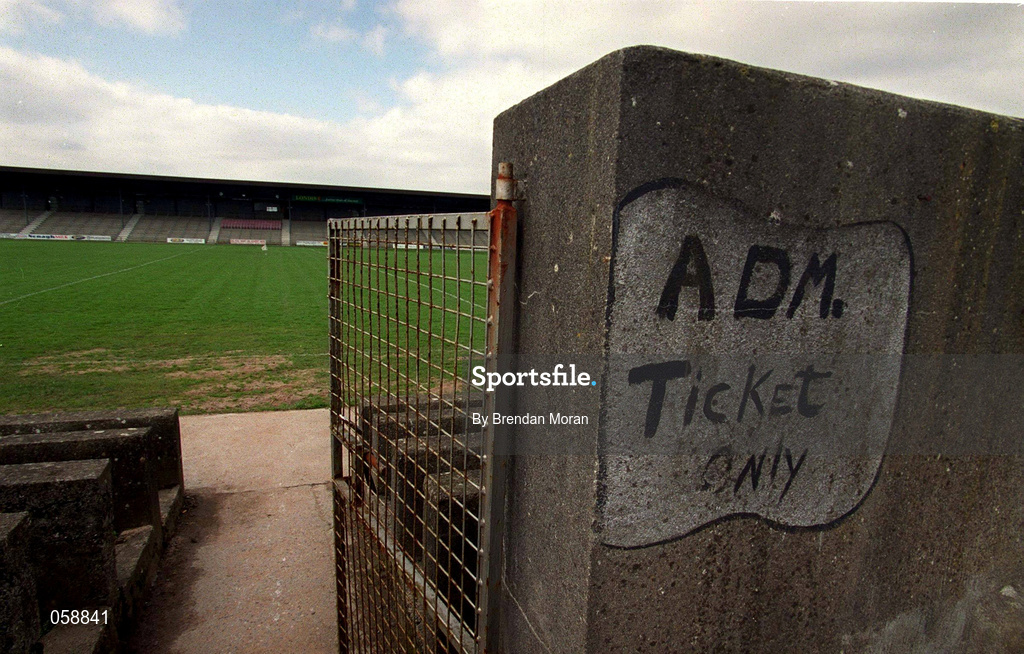 25 March 2001; A general view of the ground before the Offaly County Senior Hurling Championship Final match between Birr and Seir Kieran at St Brendan's Park in Birr, Offaly. Photo by Brendan Moran/Sportsfile