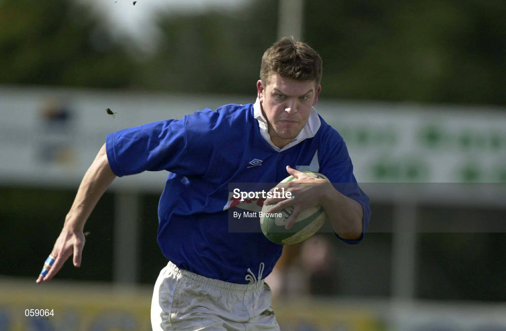 31 March 2001; John McWeeney of St Mary's College during the AIB All-Ireland League Division 1 match between Cork Constitution RFC and St Mary's RFC at Temple Hill in Cork. Photo by Matt Browne/Sportsfile