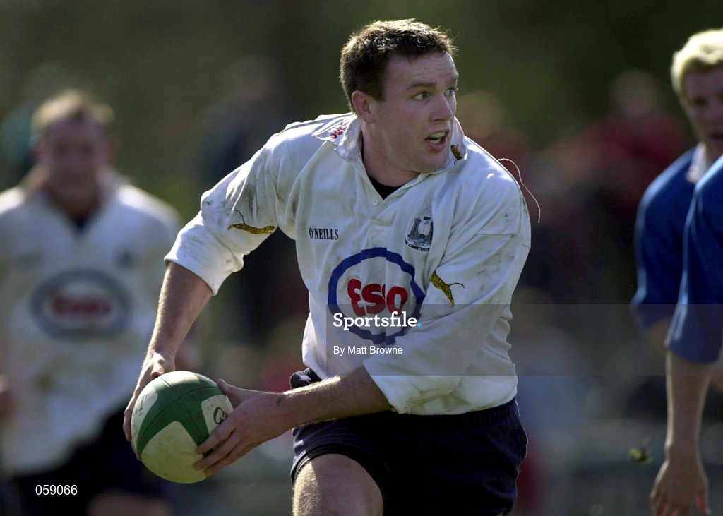 31 March 2001; John Kelly of Cork Constitution during the AIB All-Ireland League Division 1 match between Cork Constitution RFC and St Mary's RFC at Temple Hill in Cork. Photo by Matt Browne/Sportsfile