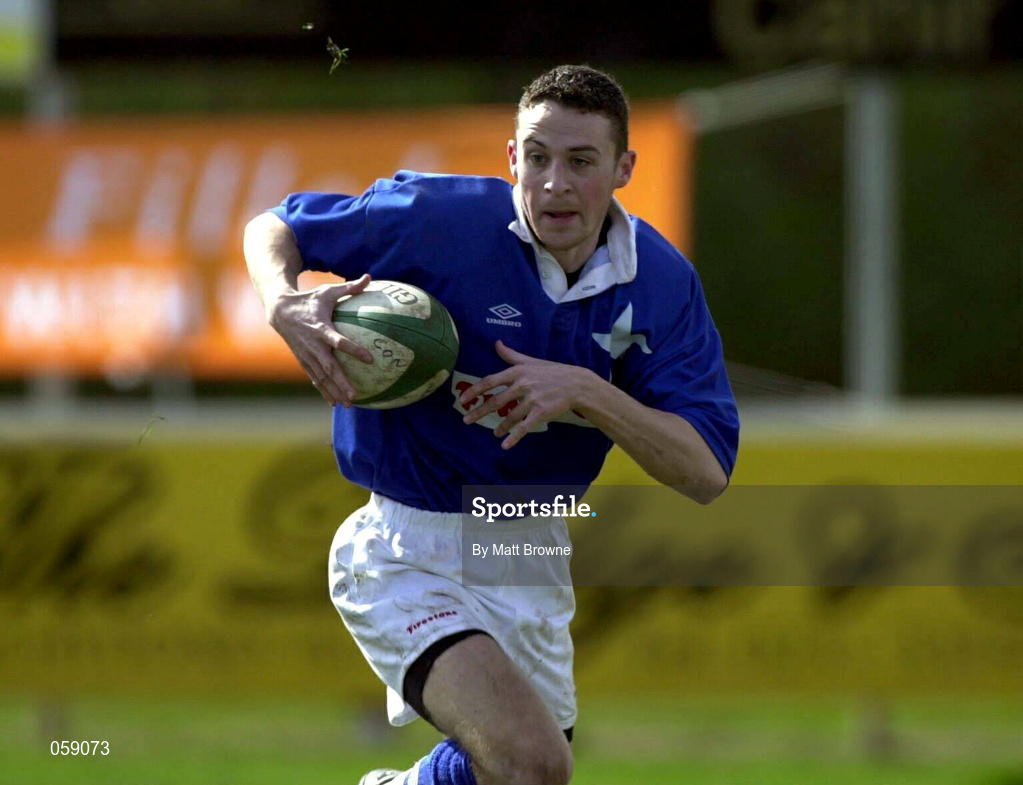 31 March 2001; Alan Conboy of St Mary's College during the AIB All-Ireland League Division 1 match between Cork Constitution RFC and St Mary's RFC at Temple Hill in Cork. Photo by Matt Browne/Sportsfile