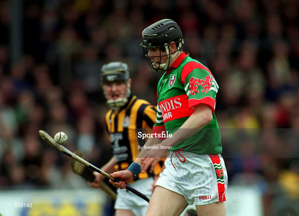 25 March 2001; Rory Hannify of Birr during the Offaly County Senior Hurling Championship Final match between Birr and Seir Kieran at St Brendan's Park in Birr, Offaly. Photo by Brendan Moran/Sportsfile
