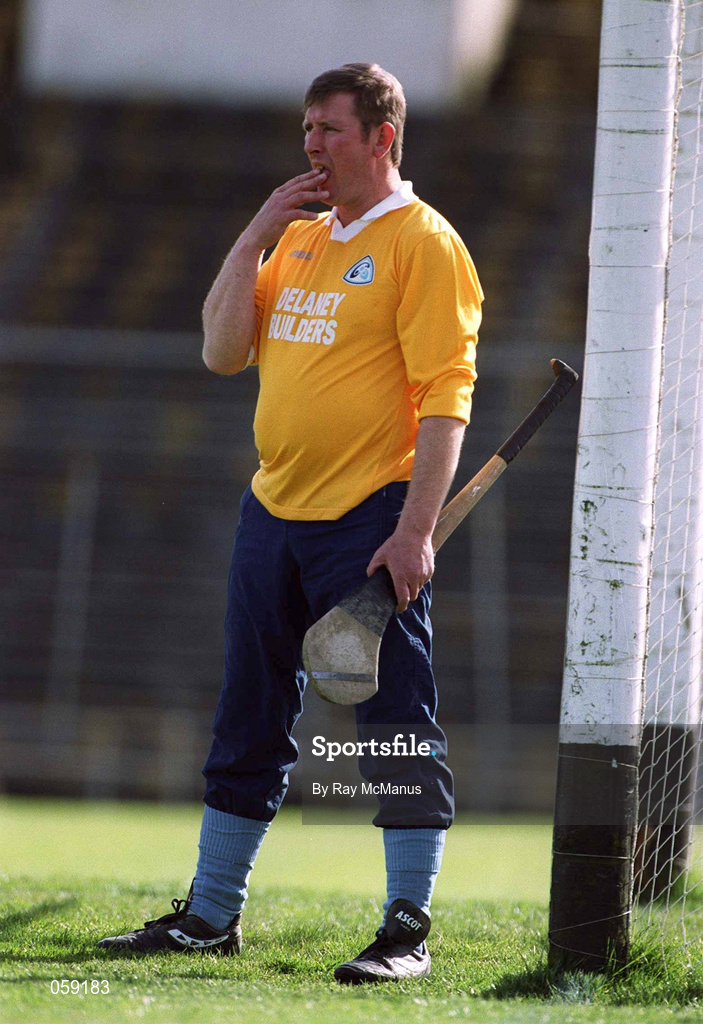 31 March 2001; Johnny Ronan of Graigue Ballycallan during the AIB All-Ireland Senior Club Hurling Championship Semi-Final Replay match between Graigue Ballycallan and Sixmilebridge at Semple Stadium in Thurles, Tipperary. Photo by Ray McManus/Sportsfile