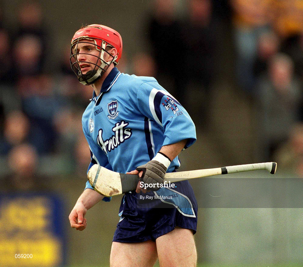 1 April 2001; David Sweeney of Dublin during the Allianz National Hurling League Division 1A match between Dublin and Clare at Parnell Park in Dublin. Photo by Ray McManus/Sportsfile