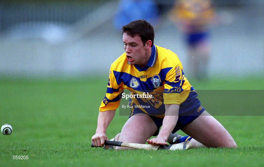 1 April 2001; Barry Murphy of Clare during the Allianz National Hurling League Division 1A match between Dublin and Clare at Parnell Park in Dublin. Photo by Ray McManus/Sportsfile