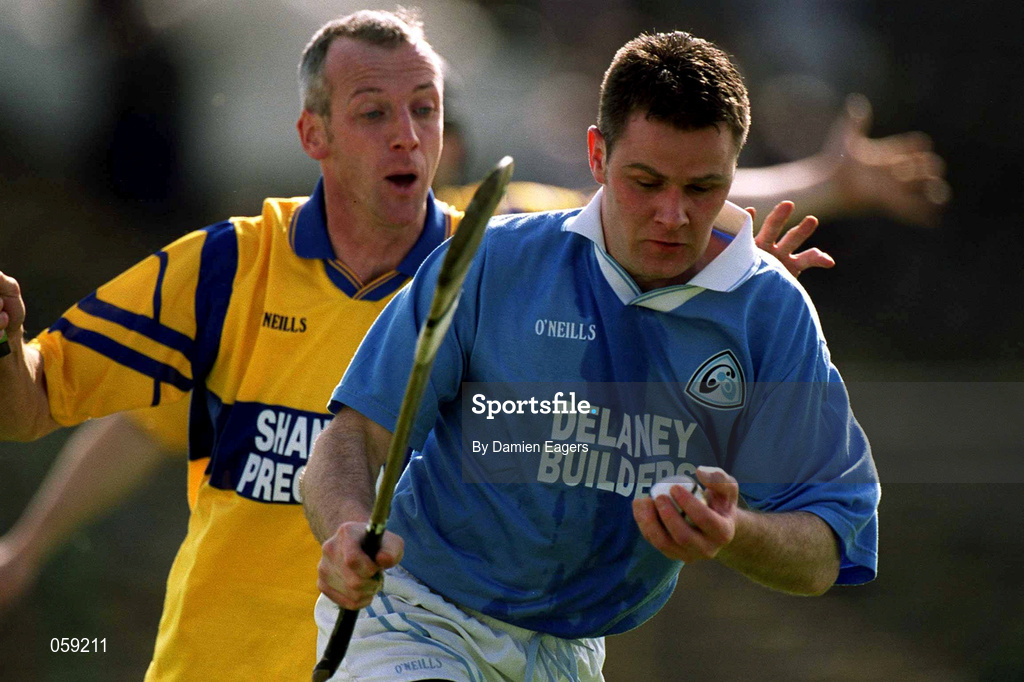 31 March 2001; Tomas Dermody of Graigue Ballycallan  during the AIB All-Ireland Senior Club Hurling Championship Semi-Final Replay match between Graigue Ballycallan and Sixmilebridge at Semple Stadium in Thurles, Tipperary. Photo by Damien Eagers/Sportsfile