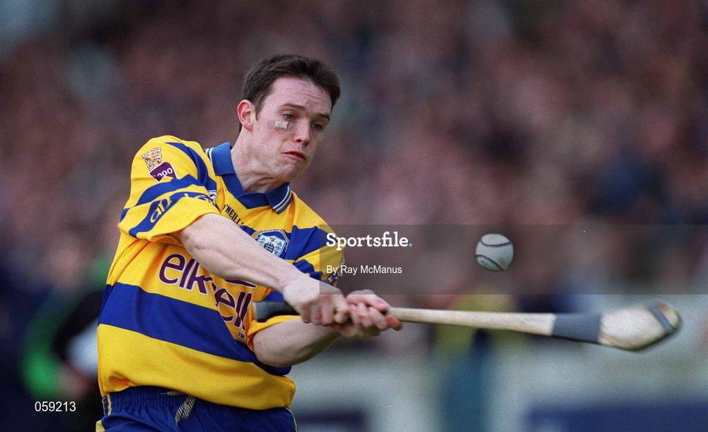 1 April 2001; Barry Murphy of Clare during the Allianz National Hurling League Division 1A match between Dublin and Clare at Parnell Park in Dublin. Photo by Ray McManus/Sportsfile