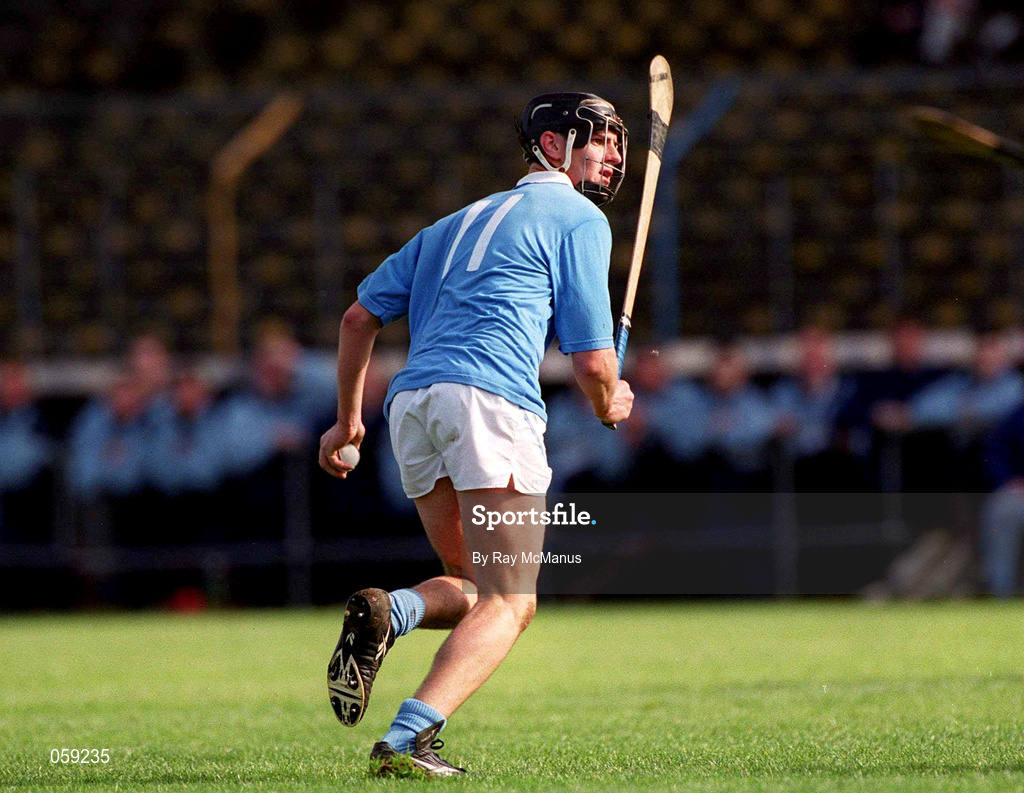 31 March 2001; John Hoyne of Graigue Ballycallan during the AIB All-Ireland Senior Club Hurling Championship Semi-Final Replay match between Graigue Ballycallan and Sixmilebridge at Semple Stadium in Thurles, Tipperary. Photo by Ray McManus/Sportsfile