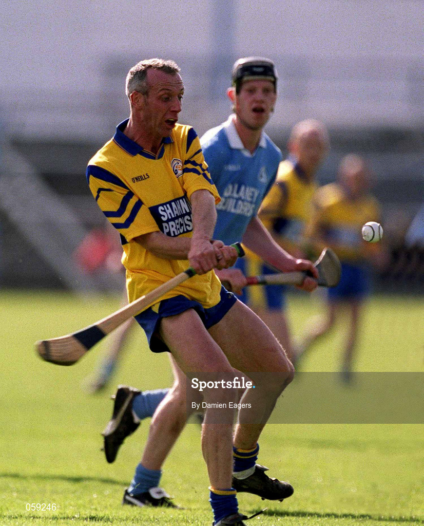31 March 2001; Kevin McInerney of Sixmilebridge during the AIB All-Ireland Senior Club Hurling Championship Semi-Final Replay match between Graigue Ballycallan and Sixmilebridge at Semple Stadium in Thurles, Tipperary. Photo by Damien Eagers/Sportsfile