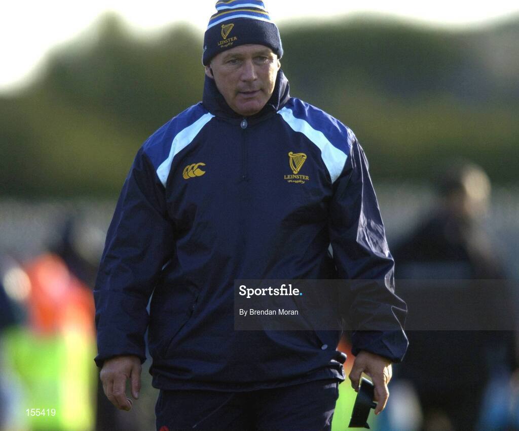 11 September 2004; Johnny O'Hagan, Leinster baggage manager. Celtic League 2004-2005, Ulster v Leinster, Ravenhill Park, Belfast. Picture credit; Brendan Moran / SPORTSFILE