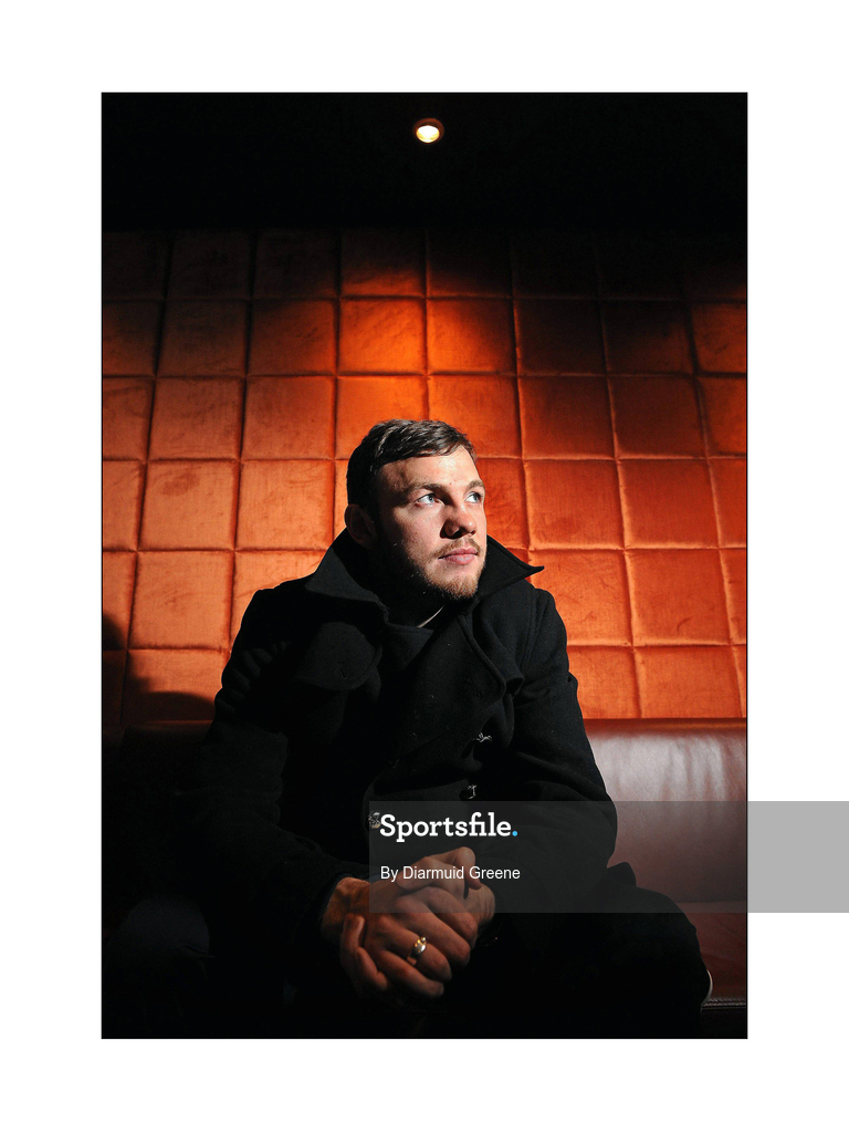 12 November 2009; Andy Lee after a press conference ahead of his Yanjing Fight Night against Affif Belghecham on Saturday. The Jasmine Palace Restaurant, O’Connell Street, Limerick. Picture credit: Diarmuid Greene / SPORTSFILE