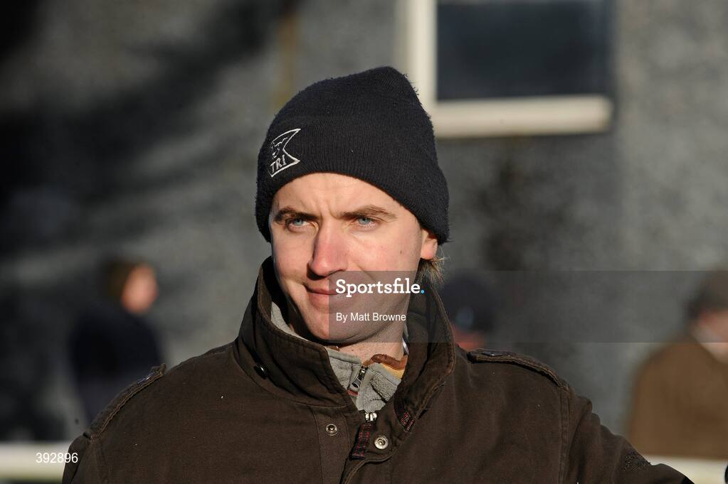 20 December 2009; Trainer David Kelly who sent Brownpolish out to win the I.N.H. Stallion Owners European Breeders Fund Maiden Hurdle. Thurles Racecourse, Thurles, Co. Tipperary. Picture credit: Matt Browne / SPORTSFILE