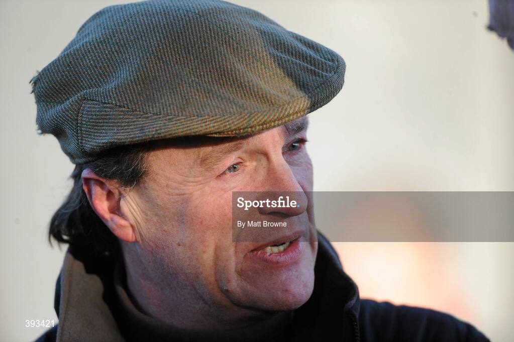 20 December 2009; Trainer Homer Scott after sending out Quarryfield Lass to win the Exit 6 to the Horse & Jockey Novice Handicap Hurdle. Thurles Racecourse, Thurles, Co. Tipperary. Picture credit: Matt Browne / SPORTSFILE