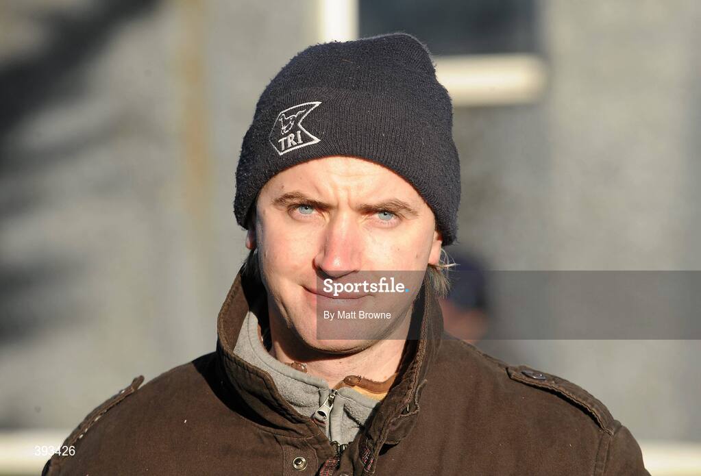 20 December 2009; Trainer David Kelly after sending out Brownpolish to win the I.N.H. Stallion Owners European Breeders Fund Maiden Hurdle. Thurles Racecourse, Thurles, Co. Tipperary. Picture credit: Matt Browne / SPORTSFILE