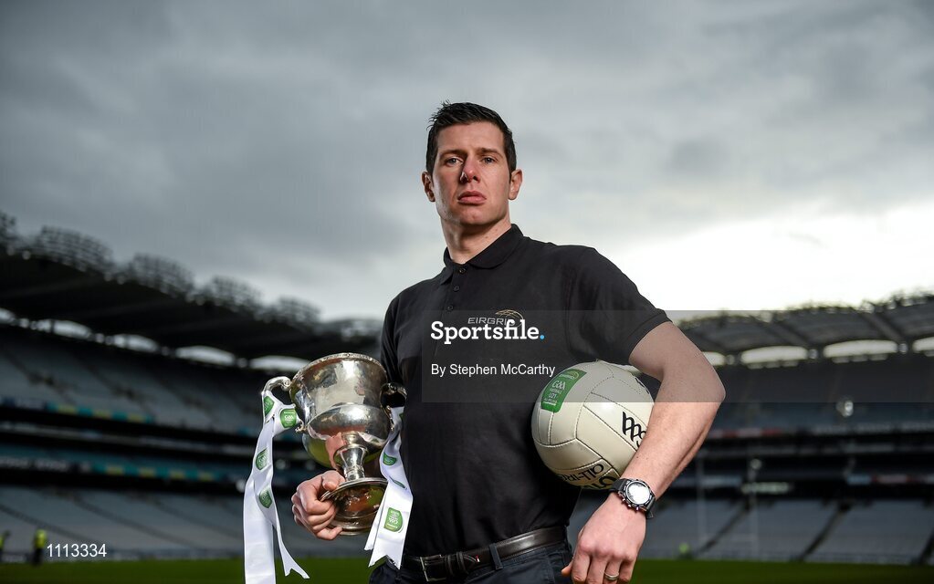 16 February 2016; In attendance at the launch of the 2016 EirGrid GAA Football U21 All-Ireland Championship launch today is EirGrid GAA Football U21 All-Ireland Championship ambassador Sean Cavanagh, Tyrone footballer. Croke Park, Dublin. Picture credit: Stephen McCarthy / SPORTSFILE
