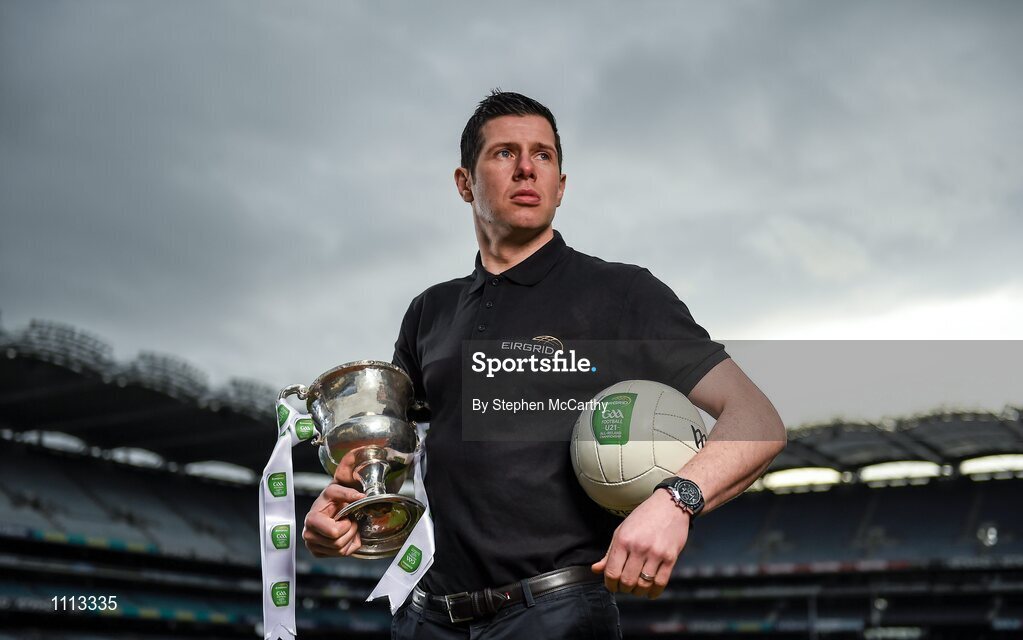 16 February 2016; In attendance at the launch of the 2016 EirGrid GAA Football U21 All-Ireland Championship launch today is EirGrid GAA Football U21 All-Ireland Championship ambassador Sean Cavanagh, Tyrone footballer. Croke Park, Dublin. Picture credit: Stephen McCarthy / SPORTSFILE