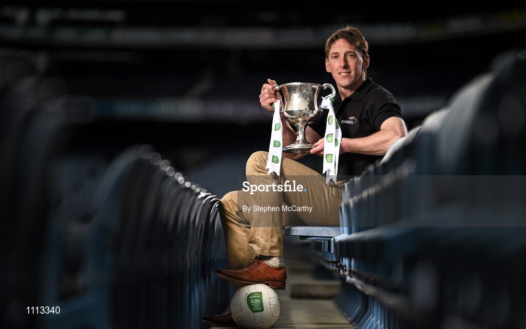 16 February 2016; In attendance at the launch of the 2016 EirGrid GAA Football U21 All-Ireland Championship launch today is EirGrid GAA Football U21 All-Ireland Championship ambassador Trevor Giles, former Meath footballer. Croke Park, Dublin. Picture credit: Stephen McCarthy / SPORTSFILE