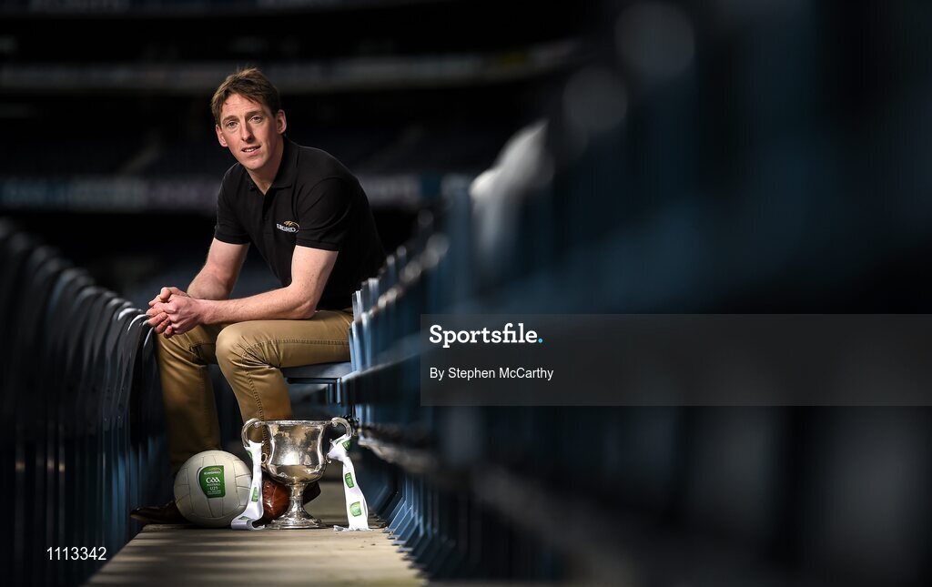 16 February 2016; In attendance at the launch of the 2016 EirGrid GAA Football U21 All-Ireland Championship launch today is EirGrid GAA Football U21 All-Ireland Championship ambassador Trevor Giles, former Meath footballer. Croke Park, Dublin. Picture credit: Stephen McCarthy / SPORTSFILE