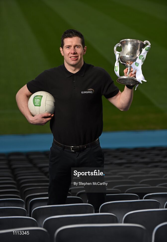 16 February 2016; In attendance at the launch of the 2016 EirGrid GAA Football U21 All-Ireland Championship launch today is EirGrid GAA Football U21 All-Ireland Championship ambassador Sean Cavanagh, Tyrone footballer. Croke Park, Dublin. Picture credit: Stephen McCarthy / SPORTSFILE