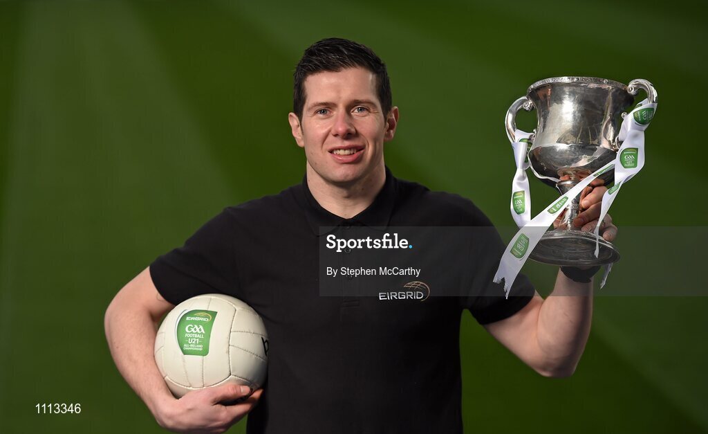 16 February 2016; In attendance at the launch of the 2016 EirGrid GAA Football U21 All-Ireland Championship launch today is EirGrid GAA Football U21 All-Ireland Championship ambassador Sean Cavanagh, Tyrone footballer. Croke Park, Dublin. Picture credit: Stephen McCarthy / SPORTSFILE