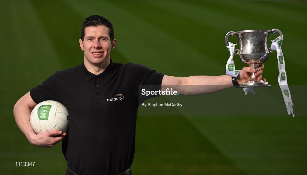16 February 2016; In attendance at the launch of the 2016 EirGrid GAA Football U21 All-Ireland Championship launch today is EirGrid GAA Football U21 All-Ireland Championship ambassador Sean Cavanagh, Tyrone footballer. Croke Park, Dublin. Picture credit: Stephen McCarthy / SPORTSFILE