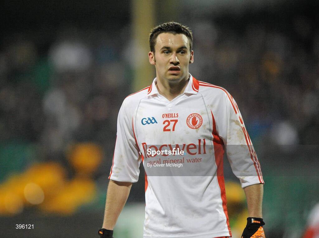 20 January 2010; Kyle Coney, Tyrone. Barrett Sports Lighting Dr. McKenna Cup, Group B, Donegal v Tyrone, MacCumhaill Park, Ballybofey, Co. Donegal. Picture credit: Oliver McVeigh / SPORTSFILE