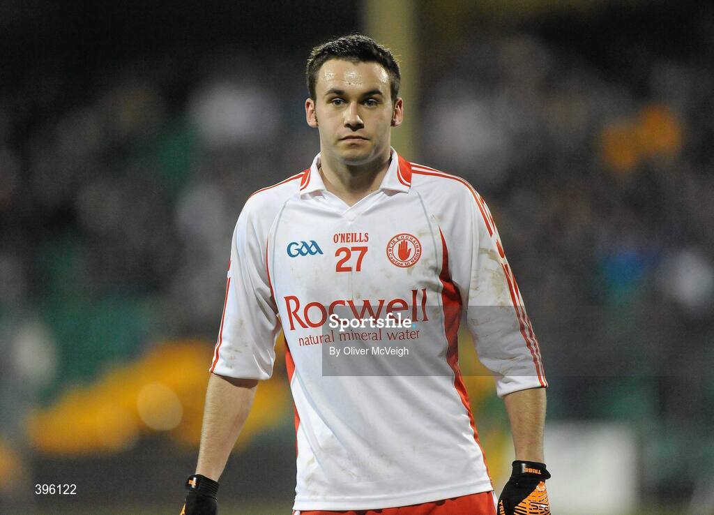 20 January 2010; Kyle Coney, Tyrone. Barrett Sports Lighting Dr. McKenna Cup, Group B, Donegal v Tyrone, MacCumhaill Park, Ballybofey, Co. Donegal. Picture credit: Oliver McVeigh / SPORTSFILE