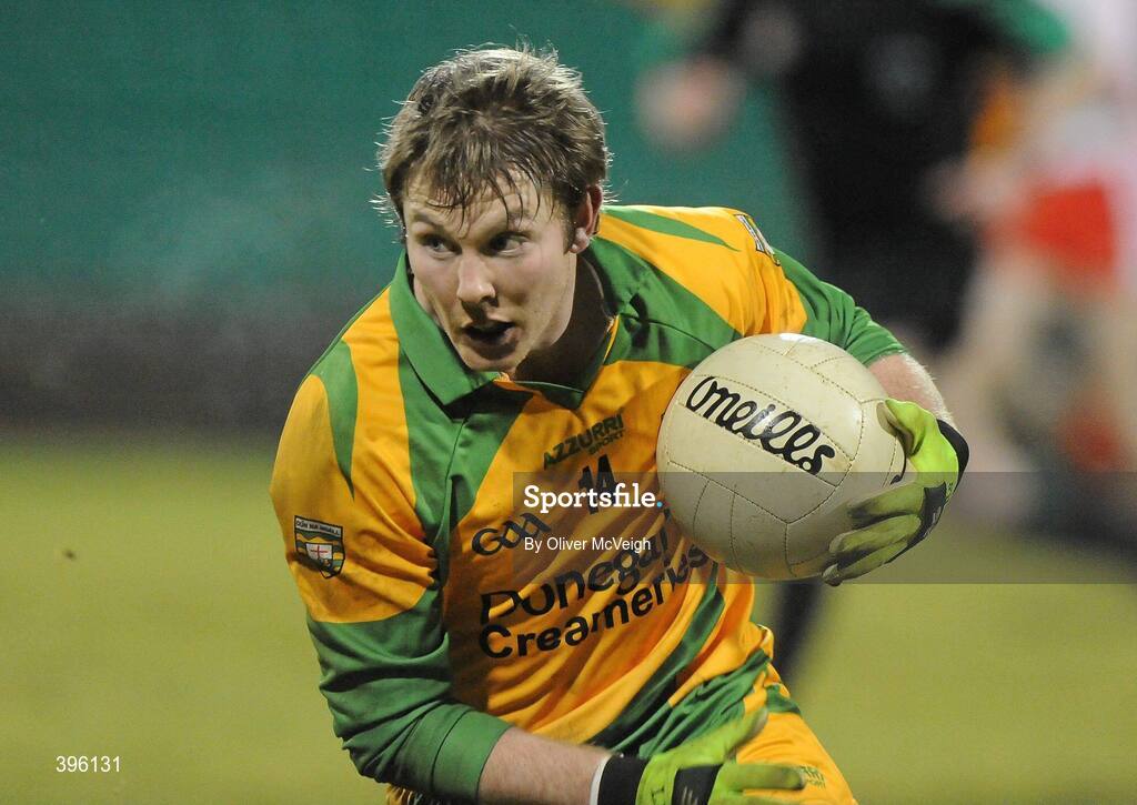 20 January 2010; Gareth Concarr, Donegal. Barrett Sports Lighting Dr. McKenna Cup, Group B, Donegal v Tyrone, MacCumhaill Park, Ballybofey, Co. Donegal. Picture credit: Oliver McVeigh / SPORTSFILE