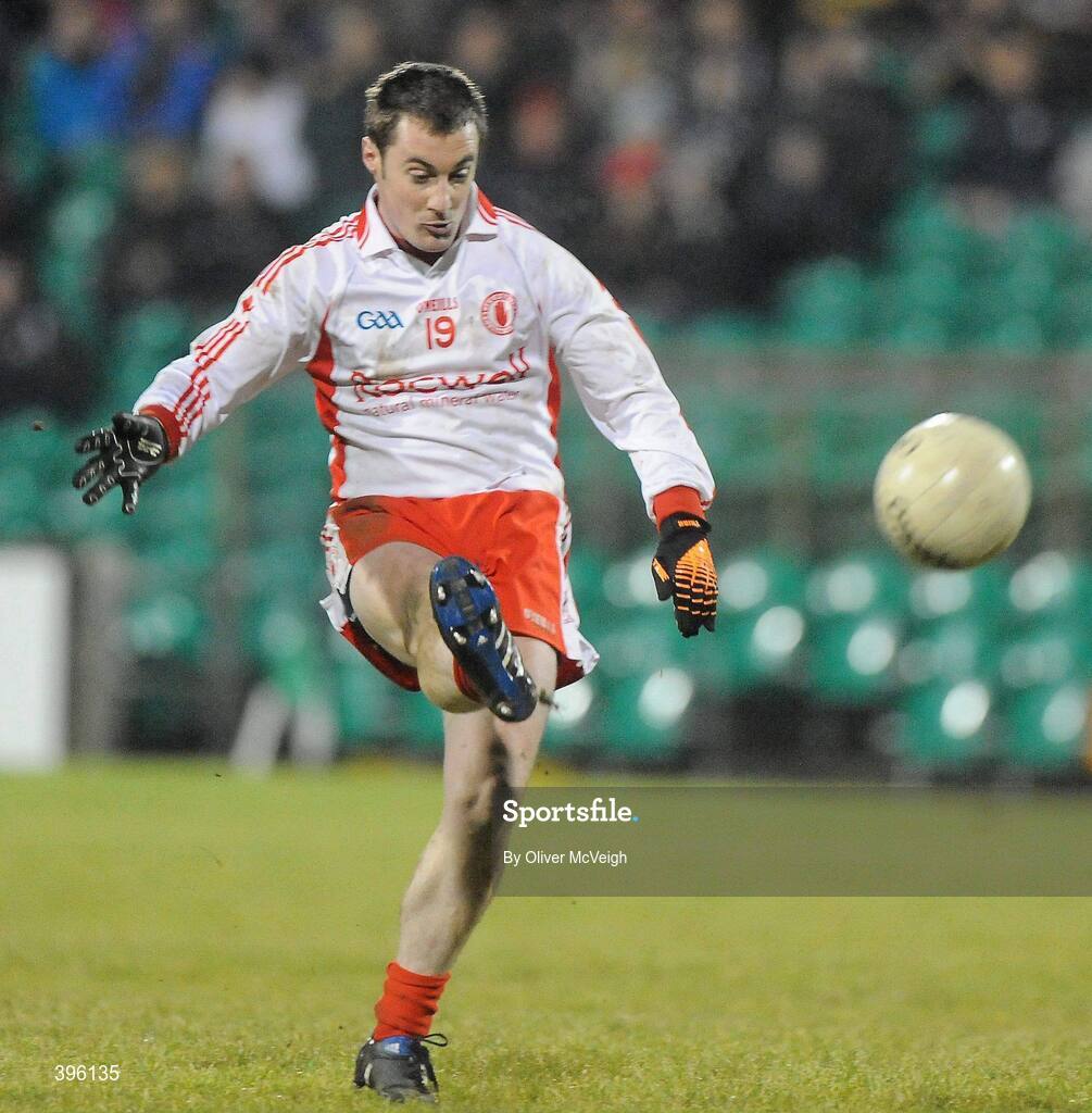 20 January 2010; Brian McGuigan, Tyrone. Barrett Sports Lighting Dr. McKenna Cup, Group B, Donegal v Tyrone, MacCumhaill Park, Ballybofey, Co. Donegal. Picture credit: Oliver McVeigh / SPORTSFILE