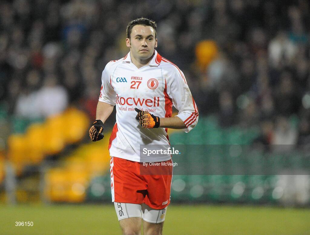20 January 2010; Kyle Coney, Tyrone. Barrett Sports Lighting Dr. McKenna Cup, Group B, Donegal v Tyrone, MacCumhaill Park, Ballybofey, Co. Donegal. Picture credit: Oliver McVeigh / SPORTSFILE