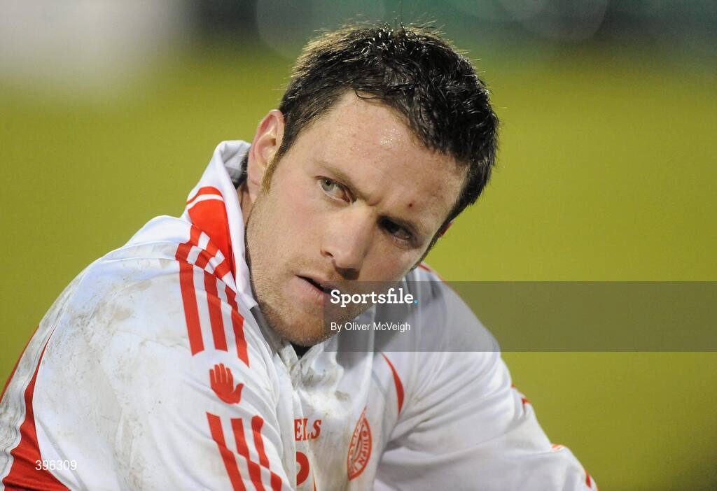 20 January 2010; Martin Penrose, Tyrone. Barrett Sports Lighting Dr. McKenna Cup, Group B, Donegal v Tyrone, MacCumhaill Park, Ballybofey, Co. Donegal. Picture credit: Oliver McVeigh / SPORTSFILE