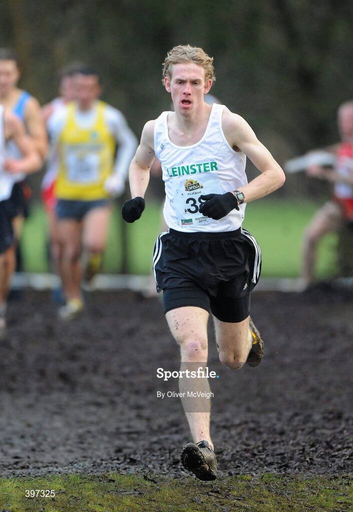 23 January 2010; Dan Mulhare, North Laois AC, in action during the Senior Mens race, Antrim IAAF International Cross Country. Greenmount Campus, Belfast, Co. Antrim. Picture credit: Oliver McVeigh / SPORTSFILE