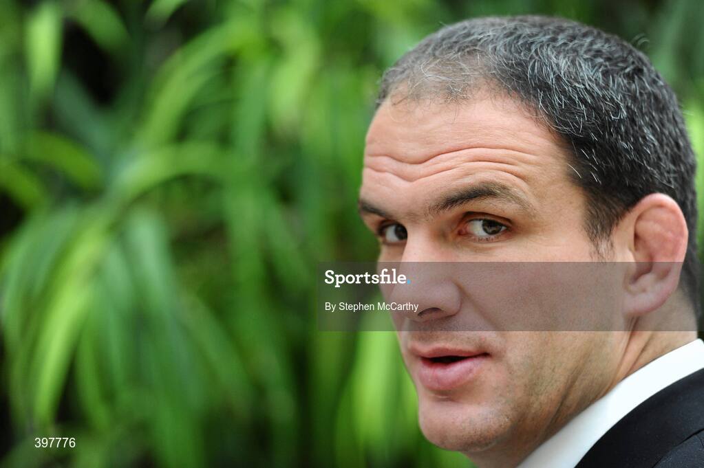 27 January 2010; England head coach Martin Johnson at the RBS Six Nations Rugby Championship launch. The Hurlingham Club, Ranelagh Gardens, London, England. Picture credit: Stephen McCarthy / SPORTSFILE