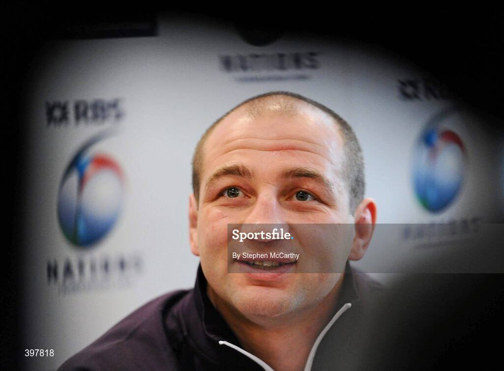 27 January 2010; England captain Steve Borthwick at the RBS Six Nations Rugby Championship launch. The Hurlingham Club, Ranelagh Gardens, London, England. Picture credit: Stephen McCarthy / SPORTSFILE