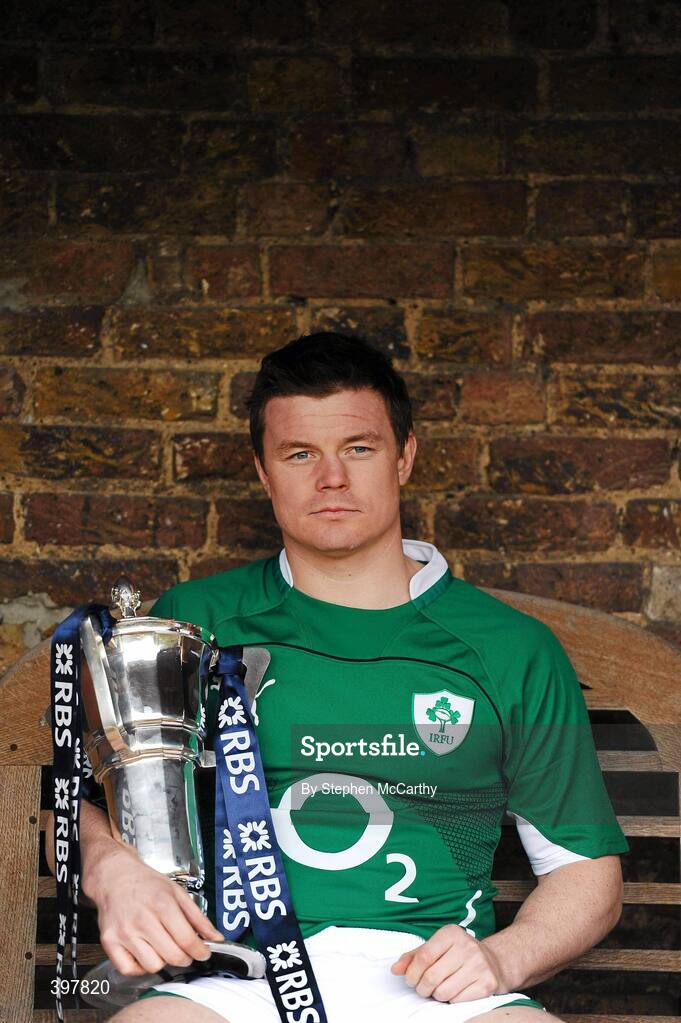 27 January 2010; Ireland captain Brian O'Driscoll during the RBS Six Nations Rugby Championship launch. The Hurlingham Club, Ranelagh Gardens, London, England. Picture credit: Stephen McCarthy / SPORTSFILE