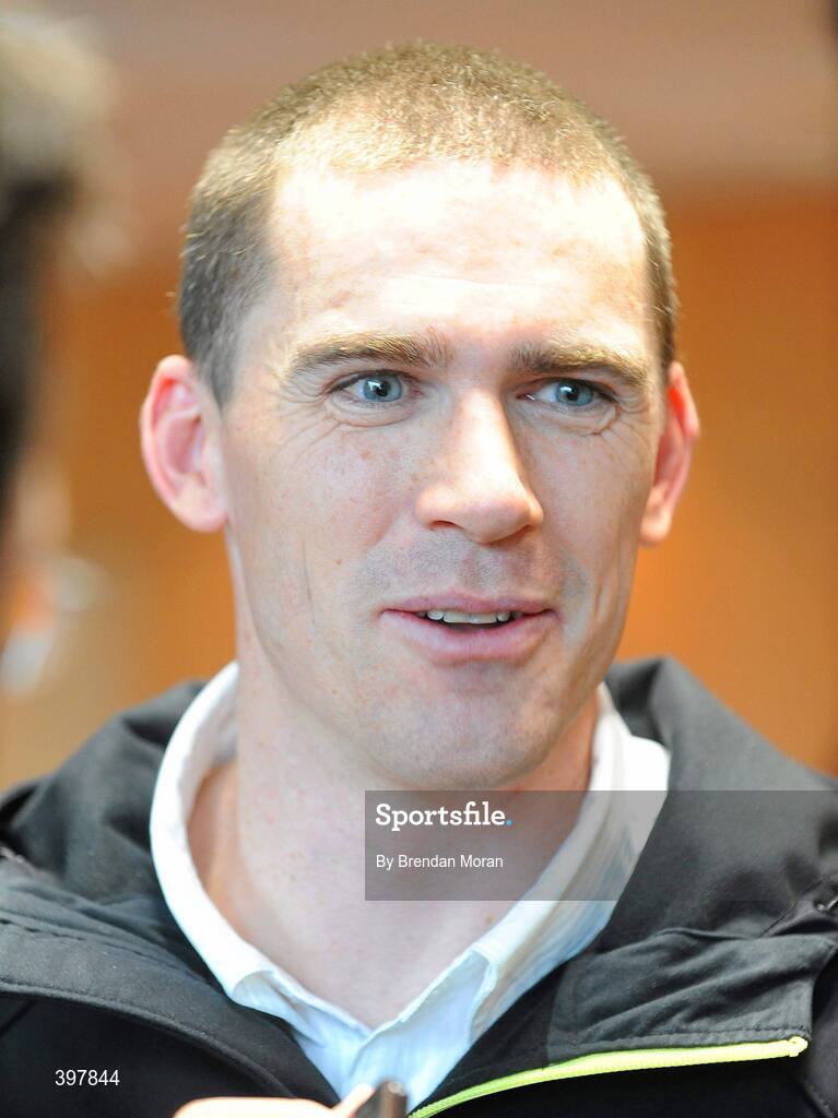 27 January 2010; At the announcement of the Irish team who will compete at the 2010 Winter Olympic Games in Vancouver, Canada, which start of the 12th February next, is Pat Shannon, who competes in the Men's Skeleton Bobsleigh. Embassy of Canada to Ireland, Dublin. Picture credit: Brendan Moran / SPORTSFILE