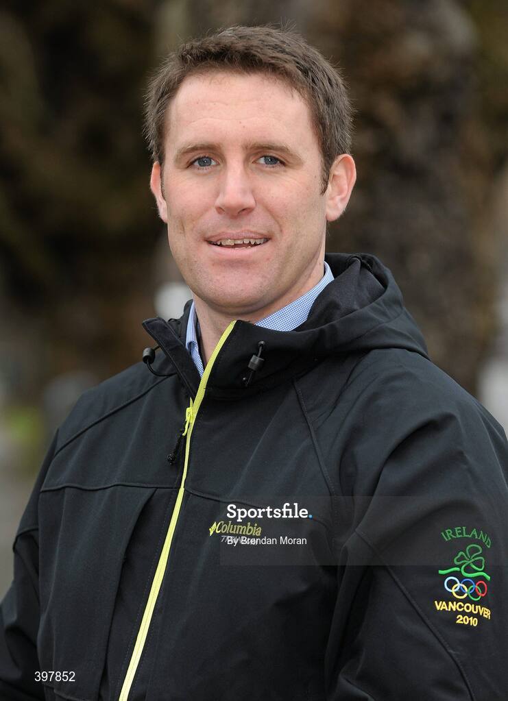 27 January 2010; At the announcement of the Irish team who will compete at the 2010 Winter Olympic Games in Vancouver, Canada, which start of the 12th February next, is Barry Delaney, Bobsleigh Technician. Embassy of Canada to Ireland, Dublin. Picture credit: Brendan Moran / SPORTSFILE