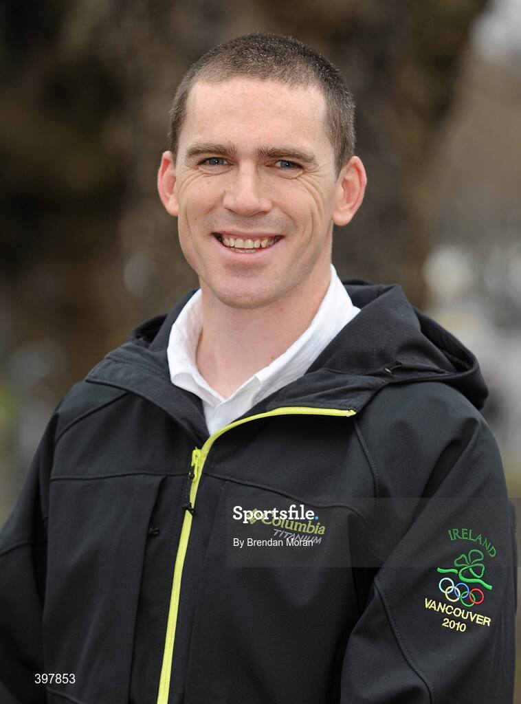 27 January 2010; At the announcement of the Irish team who will compete at the 2010 Winter Olympic Games in Vancouver, Canada, which start of the 12th February next, is Pat Shannon, who competes in the Men's Skeleton Bobsleigh. Embassy of Canada to Ireland, Dublin. Picture credit: Brendan Moran / SPORTSFILE