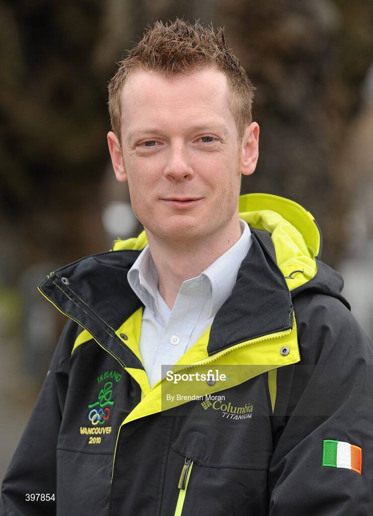 27 January 2010; At the announcement of the Irish team who will compete at the 2010 Winter Olympic Games in Vancouver, Canada, which start of the 12th February next, is Niall O'Connor, Alpine Team Manager. Embassy of Canada to Ireland, Dublin. Picture credit: Brendan Moran / SPORTSFILE
