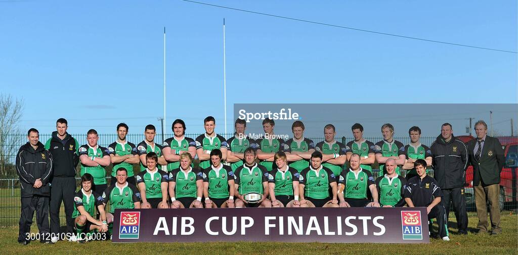 30 January 2010; The City of Derry squad. AIB Junior Cup Final, Armagh v City of Derry, Dubarry Park, Athlone, Co. Westmeath. Picture credit: Matt Browne / SPORTSFILE