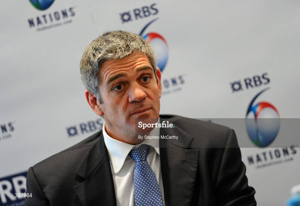 27 January 2010; Italy head coach Nick Mallett at the RBS Six Nations Rugby Championship launch. The Hurlingham Club, Ranelagh Gardens, London, England. Picture credit: Stephen McCarthy / SPORTSFILE