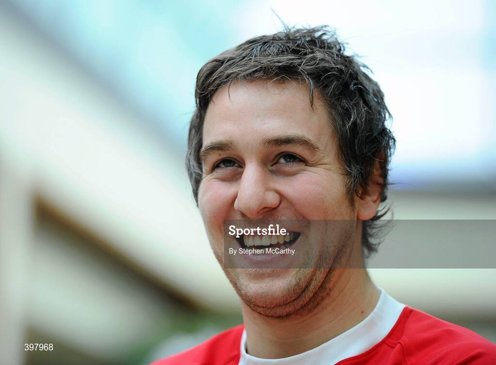 27 January 2010; Wales captain Ryan Jones at the RBS Six Nations Rugby Championship launch. The Hurlingham Club, Ranelagh Gardens, London, England. Picture credit: Stephen McCarthy / SPORTSFILE