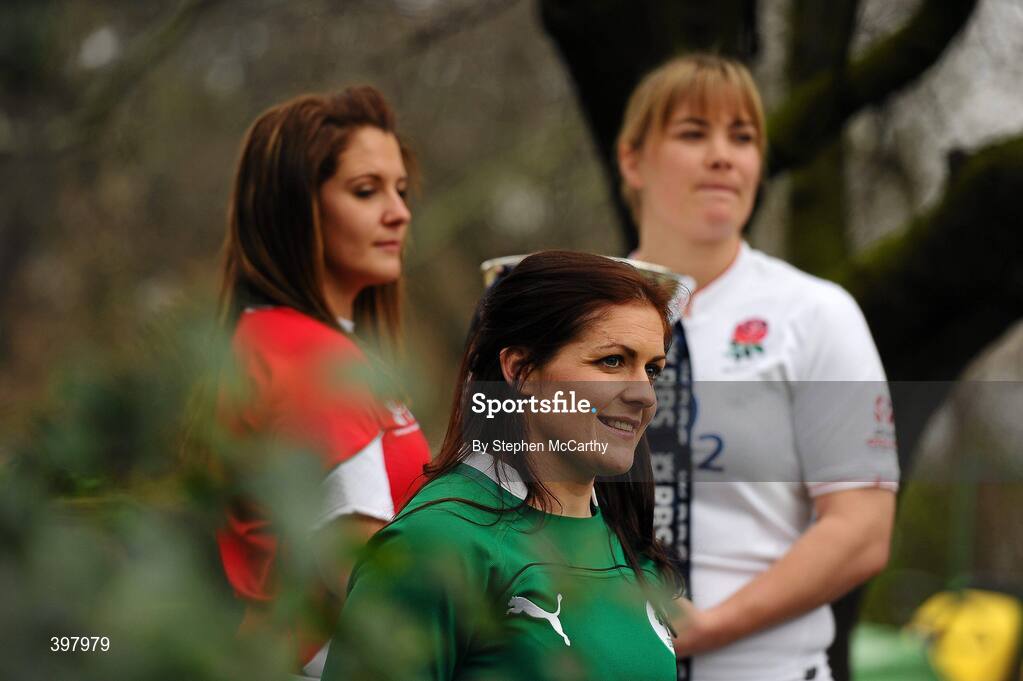 27 January 2010; Ireland women's captain Fiona Coughlan at the RBS Six Nations Rugby Championship launch. The Hurlingham Club, Ranelagh Gardens, London, England. Picture credit: Stephen McCarthy / SPORTSFILE