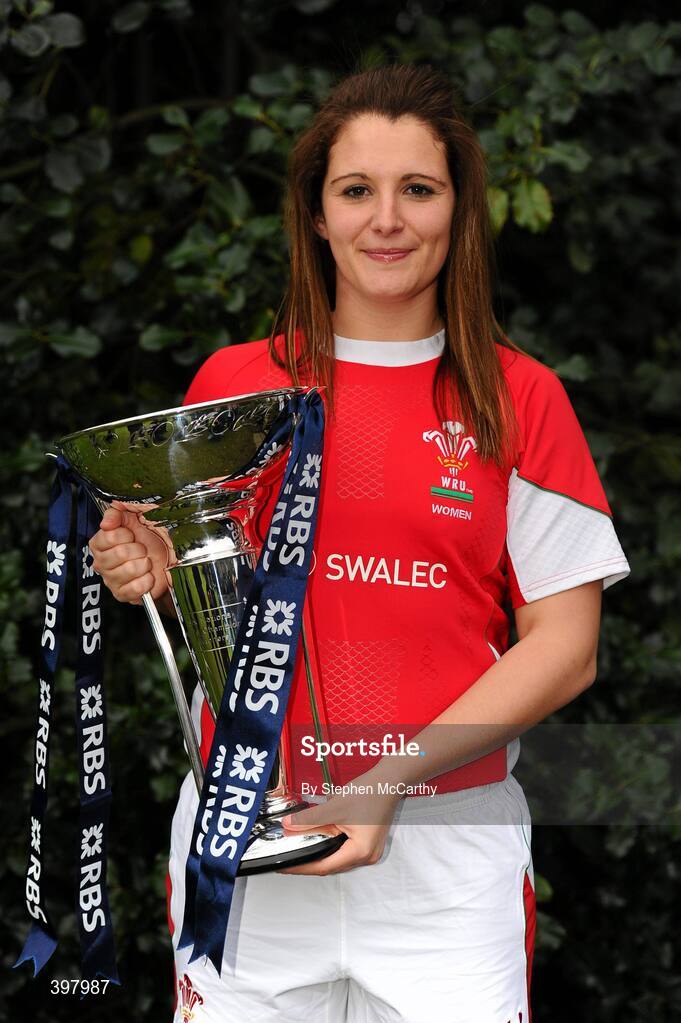 27 January 2010; Catriona Nicholas, Wales, at the RBS Six Nations Rugby Championship launch. The Hurlingham Club, Ranelagh Gardens, London, England. Picture credit: Stephen McCarthy / SPORTSFILE