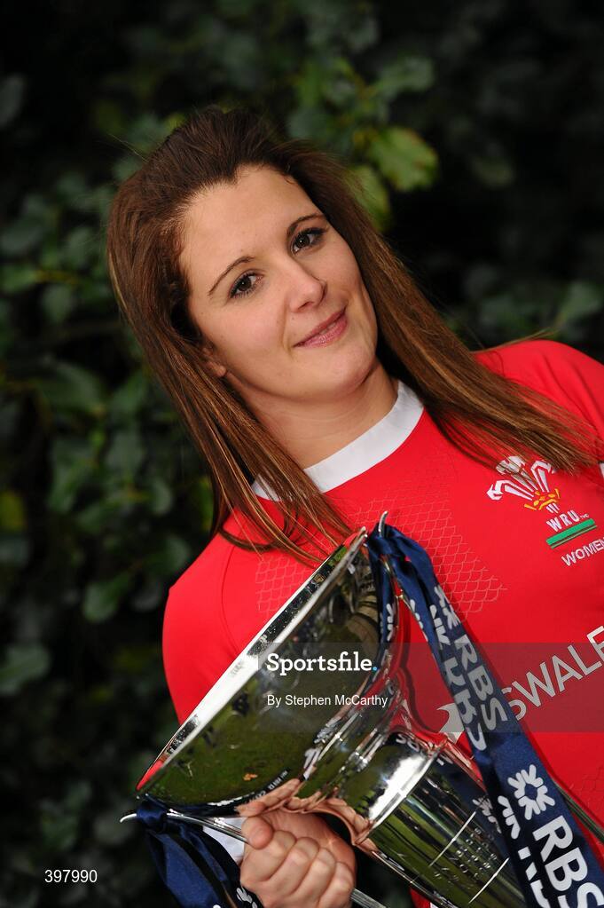 27 January 2010; Catriona Nicholas, Wales, at the RBS Six Nations Rugby Championship launch. The Hurlingham Club, Ranelagh Gardens, London, England. Picture credit: Stephen McCarthy / SPORTSFILE