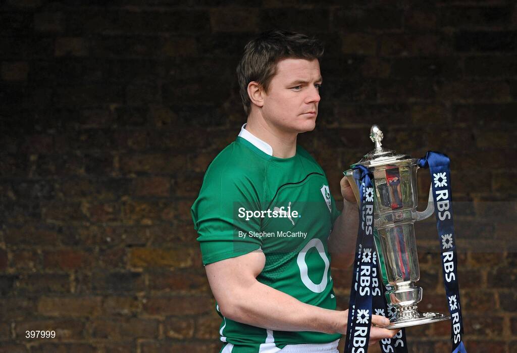 27 January 2010; Ireland captain Brian O'Driscoll at the RBS Six Nations Rugby Championship launch. The Hurlingham Club, Ranelagh Gardens, London, England. Picture credit: Stephen McCarthy / SPORTSFILE